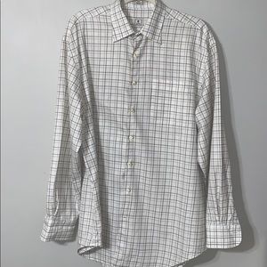 Peter Millar long sleeve button up dress shirt